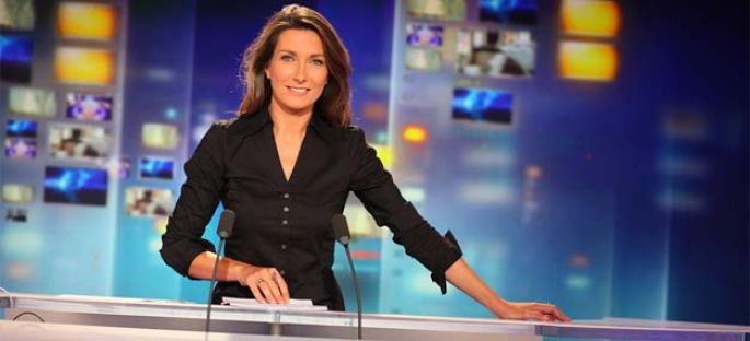 Belles audiences pour l'information samedi sur TF1 avec Anne-Claire Coudray