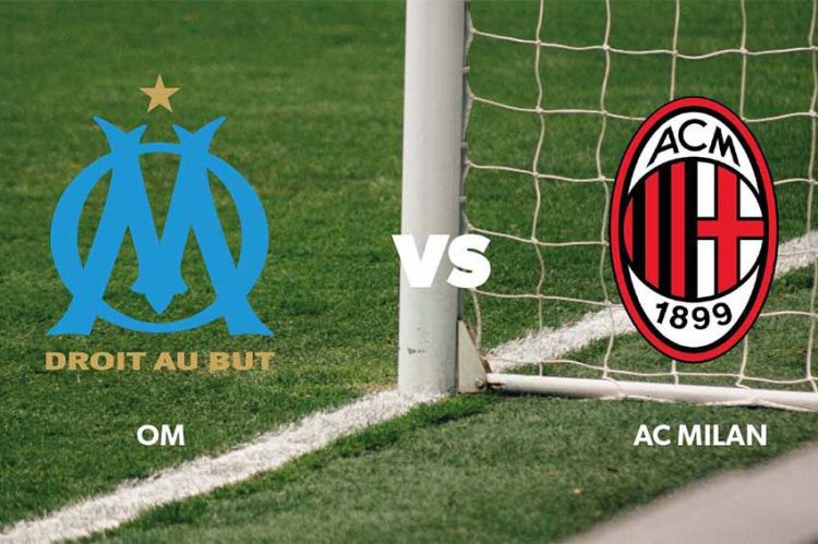 Football le match Olympique de Marseille / AC Milan diffusé en direct sur RMC Story dimanche 31