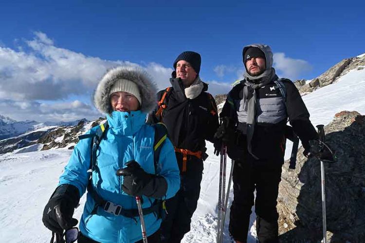 “Nos terres inconnues” dans le Queyras avec Cécile Bois et Raphaël Lenglet sur France 2