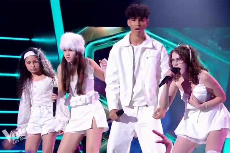 Replay "The Voice Kids" : Lyanna, Constantin, Roxane et Sasha chantent "Abracadabra" de Lady Gaga (vidéo)