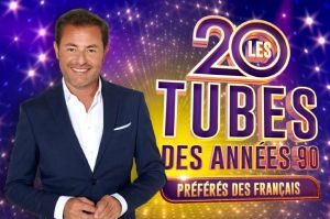 &quot;Les 20 tubes des années 90 préférés des Français&quot; révélés par Jérôme Anthony sur W9 jeudi 19 octobre 2023
