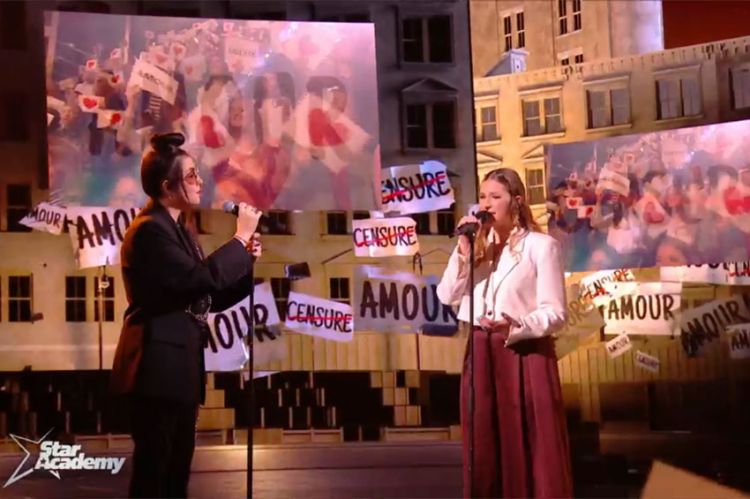 "Star Academy" : Héléna et Hoshi chantent "Amour censure" - Vidéo