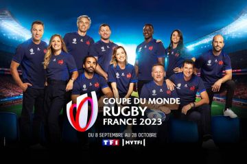 Coupe du Monde de Rugby : la cérémonie d&#039;ouverture et le match France / Nouvelle Zélande sur TF1 vendredi 8 septembre 2023