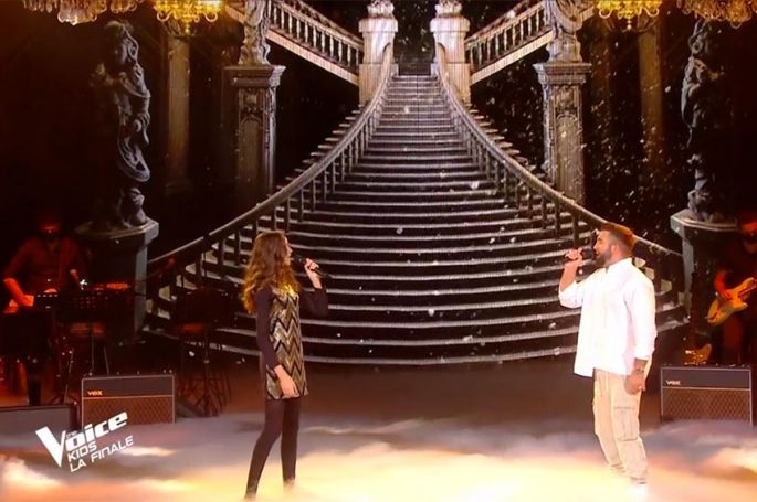 Replay “The Voice Kids” : Naomi & Kendji Girac chantent « Histoire éternelle » BO La belle & la bête (vidéo)