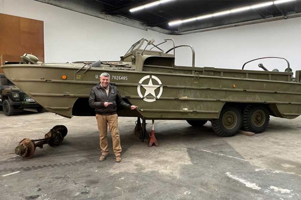 "Vintage Mecanic" : restauration d'un DUKW 353 sur RMC Découverte jeudi 7 septembre 2023