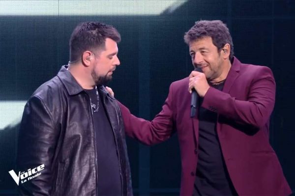 "The Voice" : Aurélien &amp; Patrick Bruel chantent « Casser la voix » - Vidéo