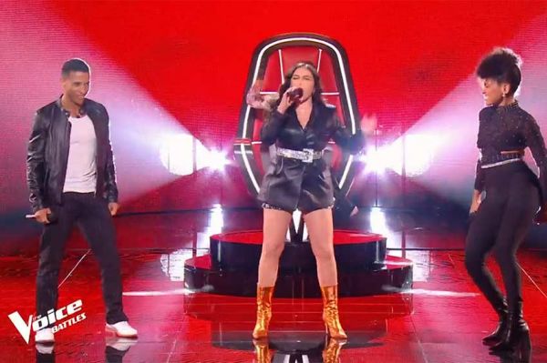 Replay "The Voice" : David Dax, Nayo &amp; Marine chantent « Feeling Good » de Nina Simone - Vidéo