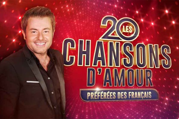 “Les 20 chansons d'amour préférées des Français” (re)dévoilées par Jérôme Anthony samedi 10 décembre 2022 sur W9