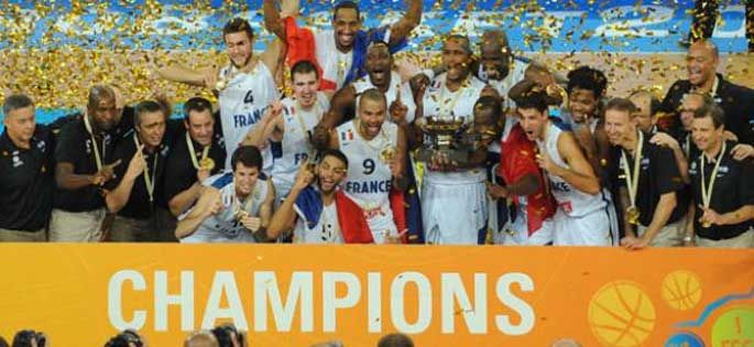 La finale de l'EuroBasket suivie par 5,5 millions de téléspectateurs sur France 2