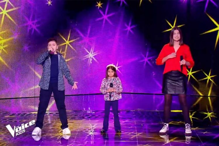 Replay "The Voice Kids" : Charlie, Oriane & Maxence chantent "Le pouvoir des fleurs" de Laurent Voulzy - Vidéo