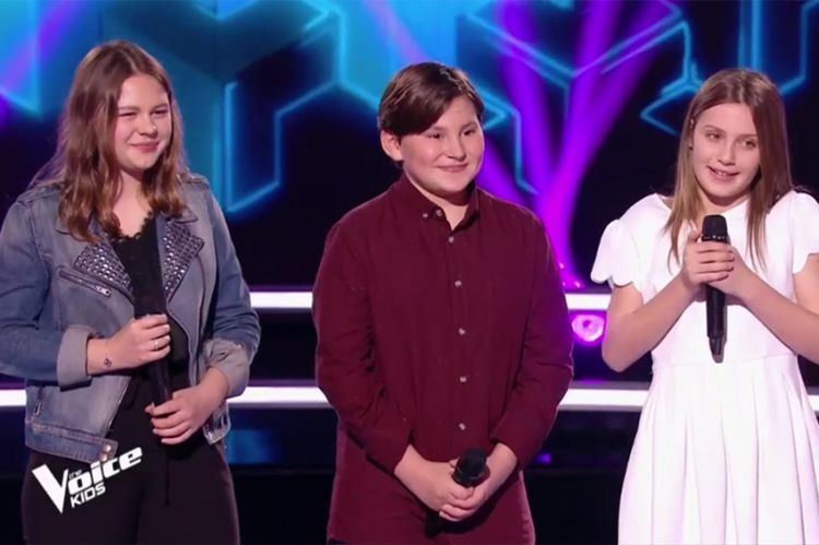 Replay “The Voice Kids” : battle Carla, Léna & Alexandre sur « Un homme debout » de Claudio Capéo (vidéo)