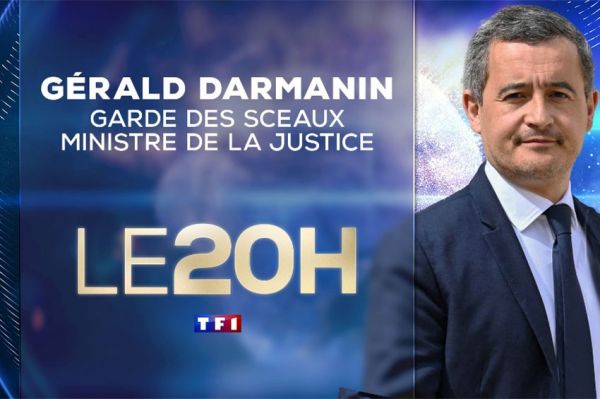 Gérald Darmanin invité du JT de 20 Heures de TF1 ce lundi 28 avril 2025