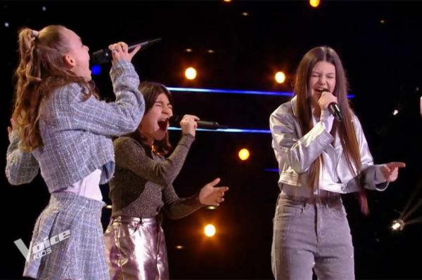Replay "The Voice Kids" : Elisabetta, Izalyne et Arianna chantent "I will survive" de Gloria Gaynor (vidéo)