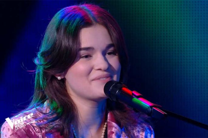 Replay &quot;The Voice Kids&quot; : Lou-Agathe chante &quot;Paradis perdu&quot; de Christophe - Vidéo