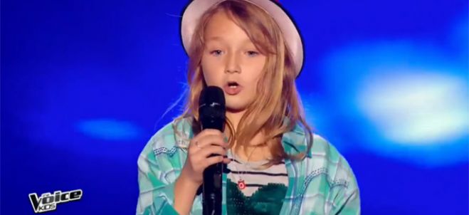 Replay “The Voice Kids” : Satine chante « Il m’a montré à Yodler » de Manon Bedard (vidéo)