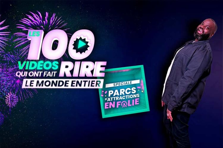 &quot;Les 100 vidéos qui ont fait rire le monde entier - Spéciale parcs d'attractions en folie&quot; sur Gulli mercredi 9 juillet 2025