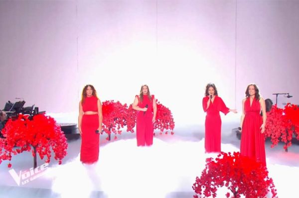 Replay "The Voice" : Iman, Nawel, Charlie Rayon et Katleen chantent "Aimer à mort" de Louane (vidéo)