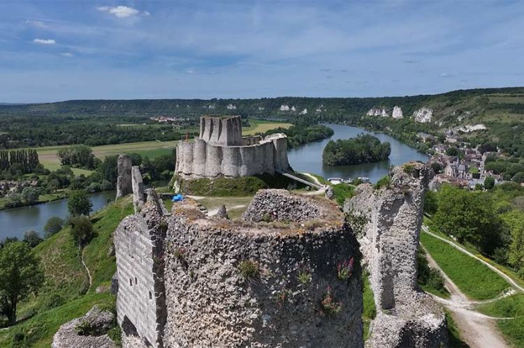 "Château Gaillard : le pari fou de Richard Coeur de Lion" sur NOVO19 lundi 14 septembre 2026