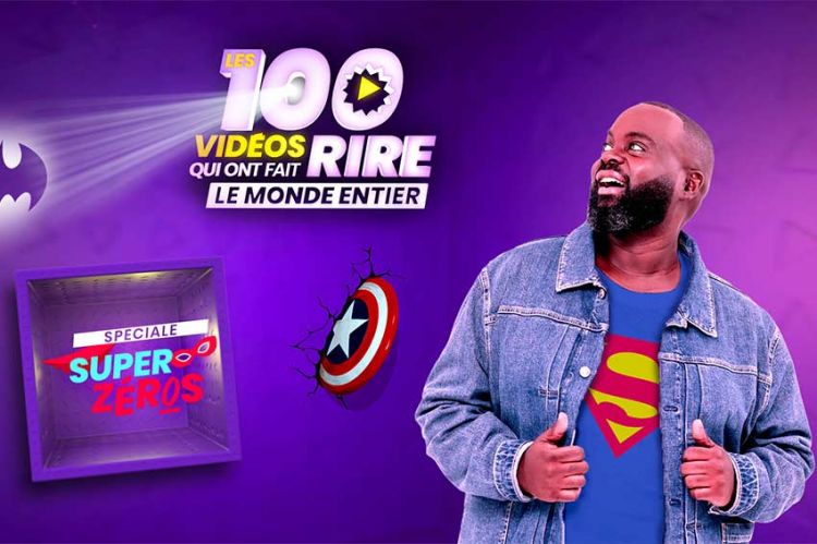 "Les 100 vidéos qui ont fait rire le monde entier - Spécial Super-Zéros" sur W9 mercredi 21 février 2024