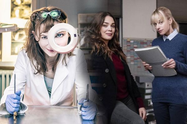 Tournage d'un crossover entre "Astrid et Raphaëlle" et "Alexandra Ehle" pour France 2