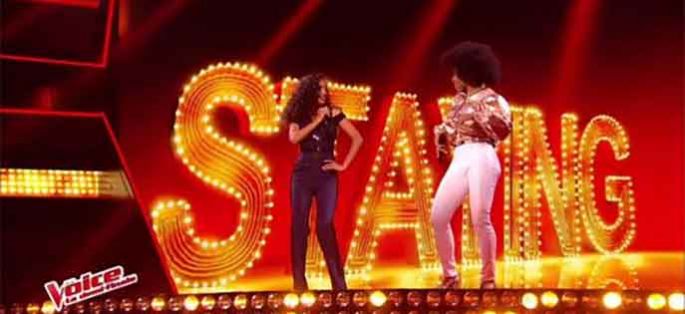 Replay “The Voice” : Shaby & Lucie chantent « Stayin’ Alive » des Bee Gees (vidéo)