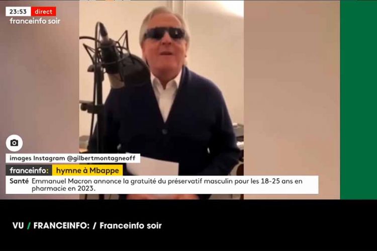 VU le zapping TV du vendredi 9 décembre 2022 sur France 5 : « Hymne à Mbappé » (vidéo)