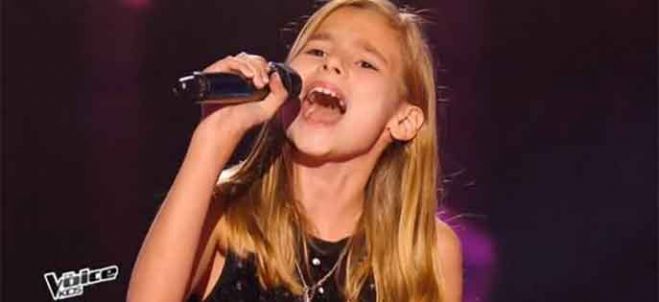 Replay “The Voice Kids” : Romane chante « Call Me » de Blondie (vidéo)