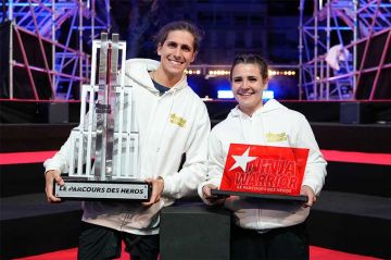 Matthias Noirel remporte la finale de &quot;Ninja Warriors, face aux légendes&quot; sur TF1 - Vidéo