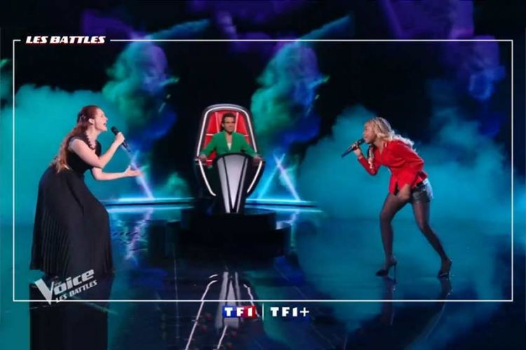 The Voice : TF1 dévoile la Battle de Marie-Flamme et Oléma sur &quot;L'enfer&quot; de Stromae - Vidéo