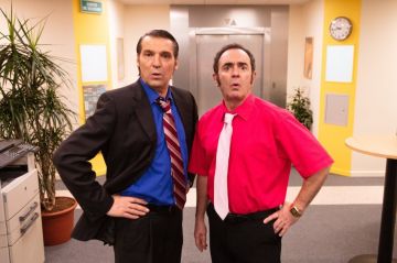 Un nouveau prime de &quot;Caméra Café&quot; en tournage pour M6 avec Yvan le Bolloc’h et Bruno Solo