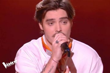 Replay &quot;The Voice&quot; : Thomas Larose chante « Caravane » de Raphaël (vidéo)