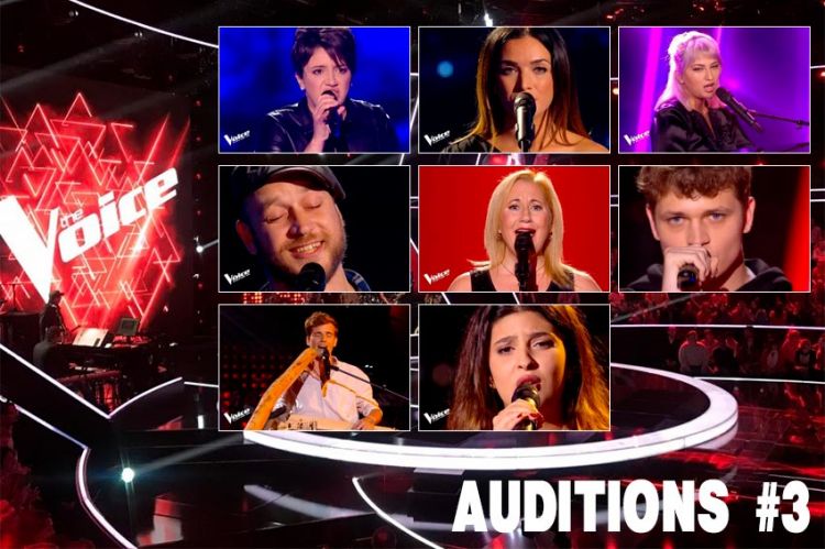 Replay “The Voice” samedi 20 février : voici les 8 talents sélectionnés (vidéo)