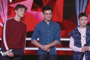 Replay “The Voice Kids” : Lilou, Leny &amp; Pierre « Ta fête » de Stromae (vidéo)