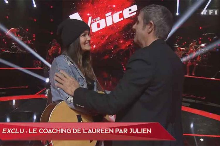 “The Voice” : TF1 dévoile le coaching de Laureen par Julien Clerc pour son KO (vidéo)