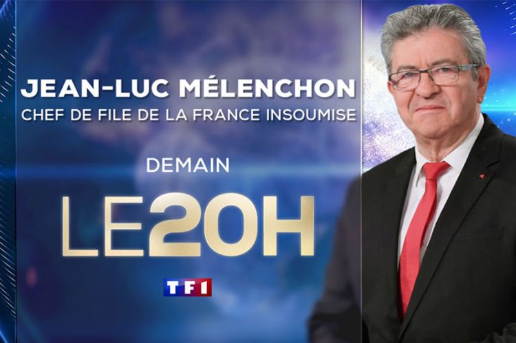 Jean-Luc Mélenchon invité du JT de 20H de TF1 mercredi 27 septembre 2023