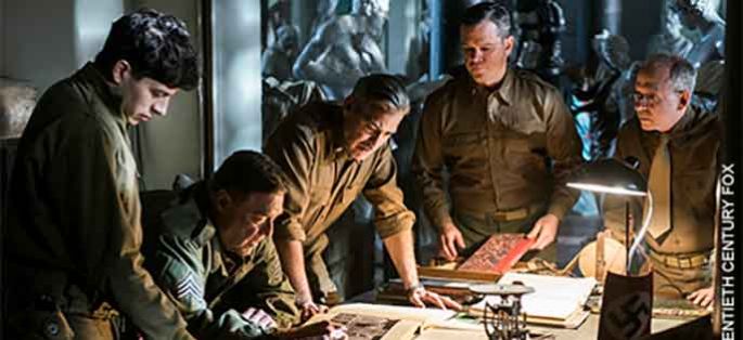 Le film “Monuments Men” de George Clooney diffusé sur TF1 dimanche 29 mai