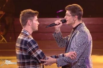 Replay &quot;Star Academy&quot; : Axel et Julien chantent &quot;Le temps des cathédrales&quot; - Vidéo