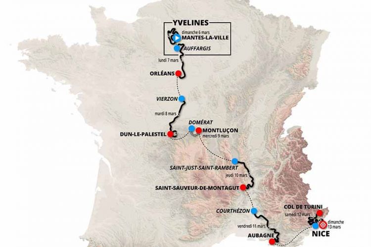 Cyclisme : Paris-Nice, la 80ème édition à suivre en direct sur France 3 du 6 au 13 mars