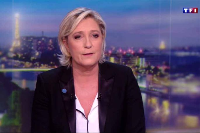Marine Le Pen sera l&#039;invitée du JT de 20H de TF1 ce lundi 3 décembre