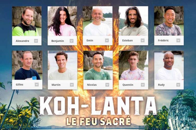"Koh-Lanta" : Découvrez en vidéo les portraits des 10 candidats de l'édition du feu sacré