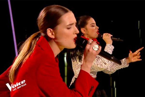 Replay “The Voice” :  Nessa &amp; Pia chantent « Dernière danse » d’Indila (vidéo)
