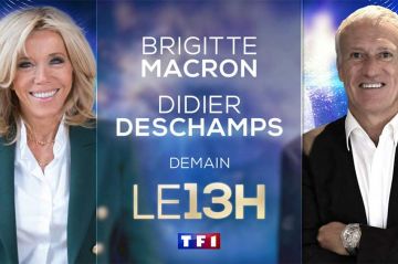 Pièces Jaunes 2024 : Brigitte Macron &amp; Didier Deschamps invités du JT de 13H de TF1 mercredi 10 janvier 2024