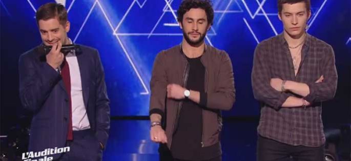 Replay “The Voice” : l'audition finale de Luca, Anto et Edouard Edouard  (vidéo)