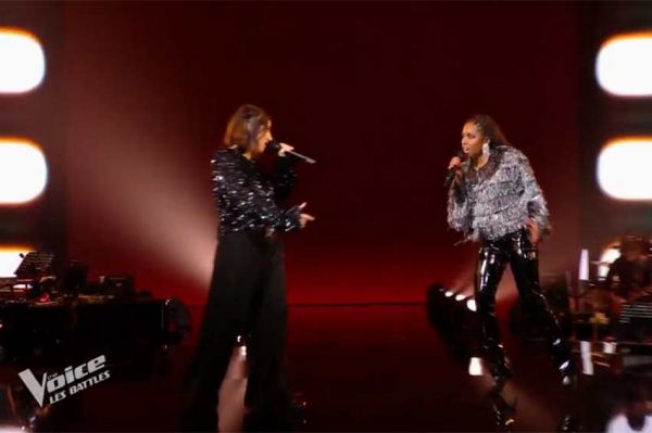 Replay "The Voice" : Laelia et Héléna Hélia chantent "Flamme" de Julette Armanet (vidéo)