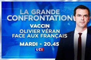 “Vaccin : vérités et mensonges” : Olivier Véran en direct sur LCI mardi 8 décembre à 20:45