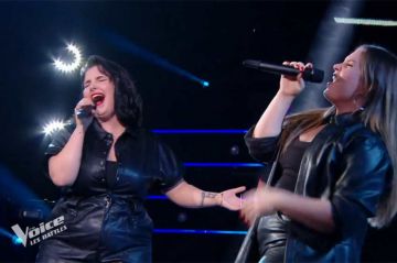 &quot;The Voice&quot; : Louise et Maëva chantent &quot;Ma philosophie&quot; d&#039;Amel Bent en Battle - Vidéo