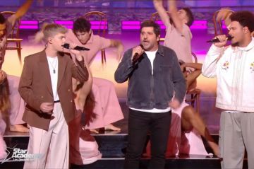 Replay &quot;Star Academy&quot; : Noah, Charles et Patrick Fiori chantent &quot;Belle&quot; (vidéo)
