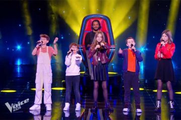 Replay "The Voice Kids" : Livanni, Antoine, Eloane, Noéline et Lowen chantent "Je partirai" de Hoshi (vidéo)