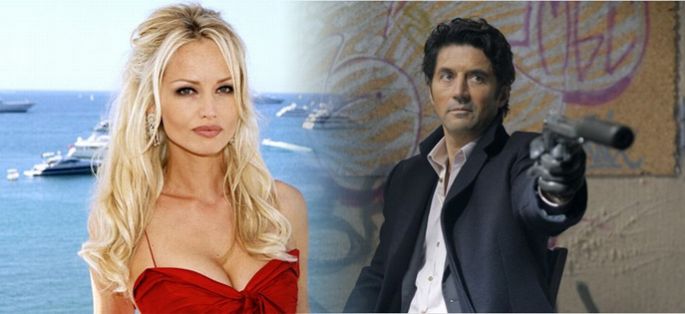 “Meurtre à Etretat” en tournage pour France 3 avec Adriana Karembeu &amp; Bruno Madinier