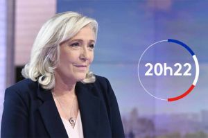 Marine Le Pen invitée de « 20h22 » dans le 20H de France 2 lundi 7 février